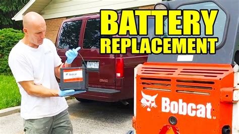 bobcat battery powered skid steer|bobcat skid steer battery replacement.